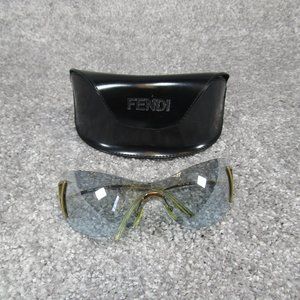 Fendi Sunglasses Sl 7402 Wrap Gold